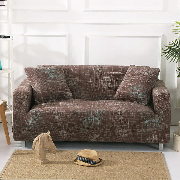 STRETCH PLAID SOFA SLIPCOVER Regular price